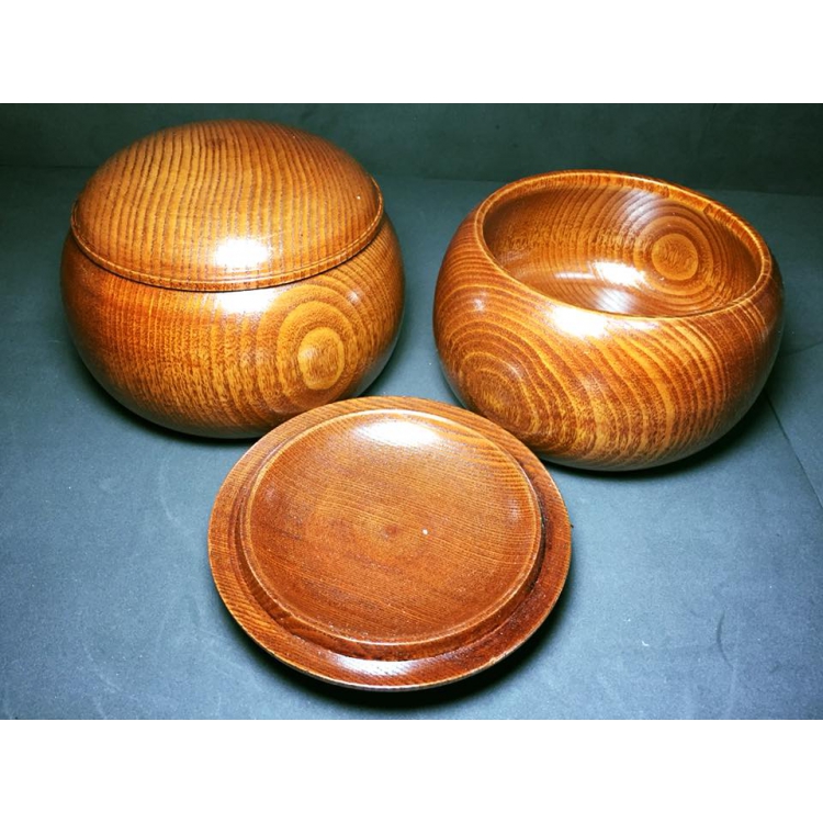 โถไม้บีช 榉木围 (Beech wood bowl)